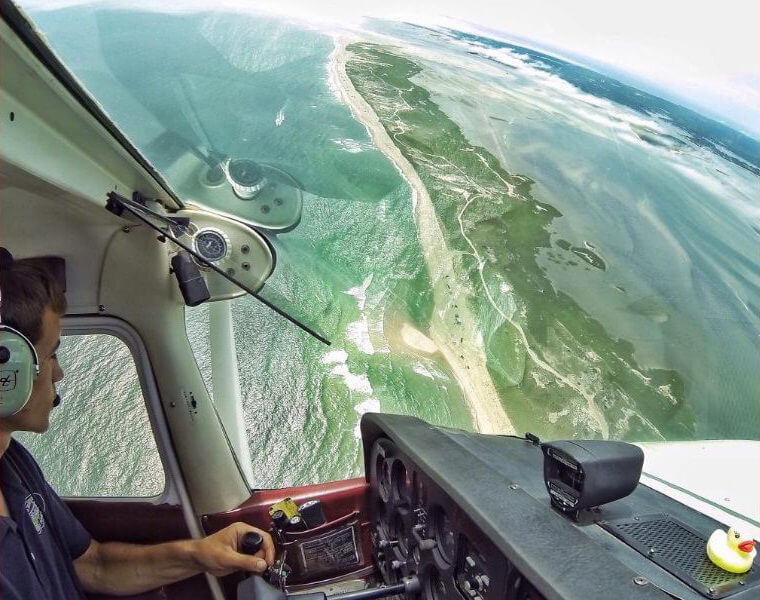 Stick'n Ridder Tours of cape cod from above